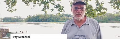 Setting an example. He is Pay Drechsel.